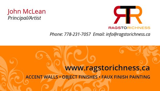 Business card and logo by Lara Spence web design (Monica Calderon)