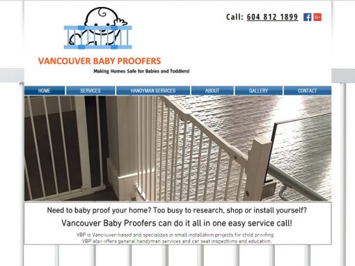 Vancouver Baby Proofers – Wix Designers Vancouver