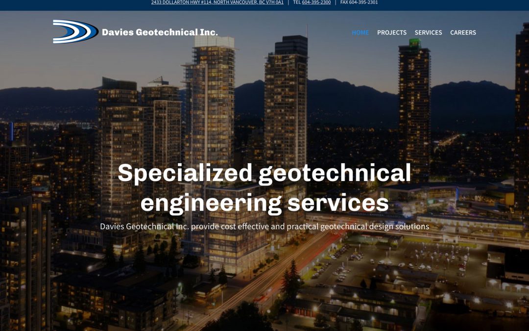 Davies Geotechnical Inc